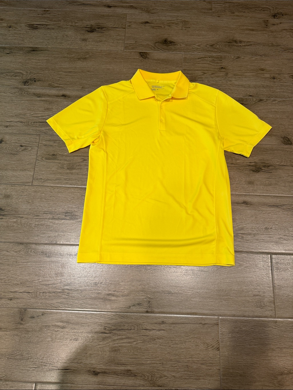 Nike Yellow Men's Golf Polo